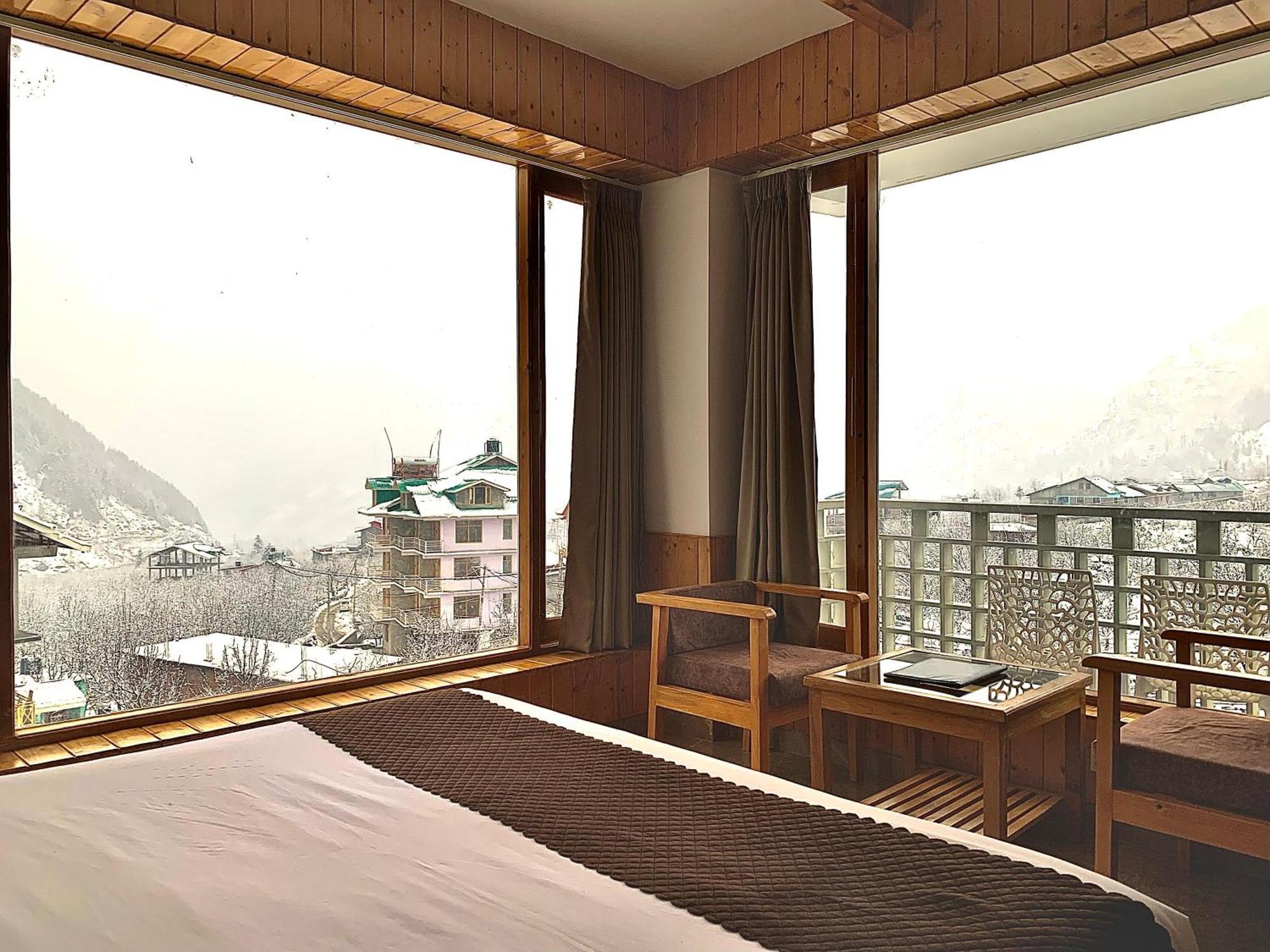 La Aero Resort Home In Snow Mountains Manali  Luaran gambar