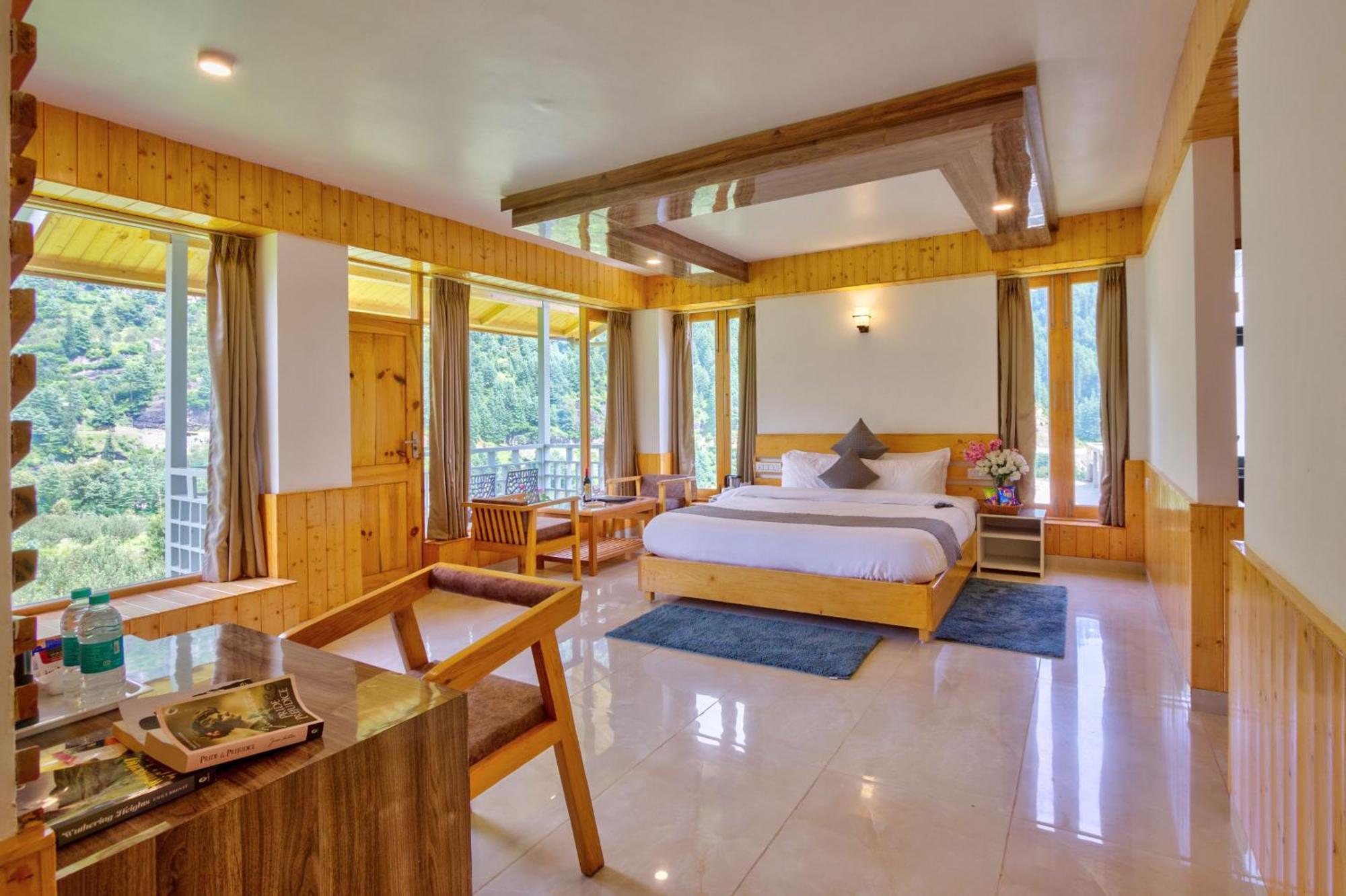 La Aero Resort Home In Snow Mountains Manali  Luaran gambar