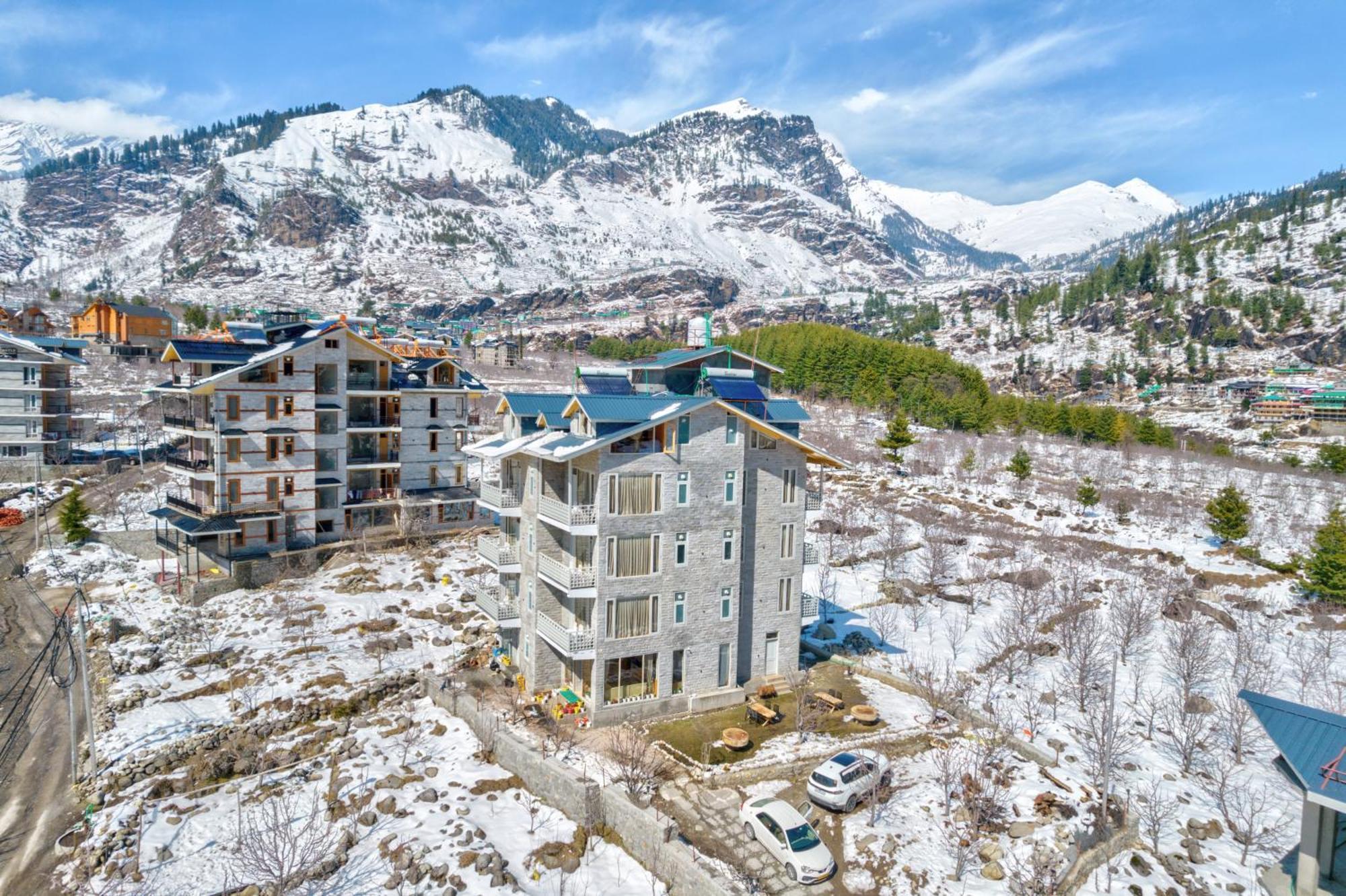 La Aero Resort Home In Snow Mountains Manali  Luaran gambar