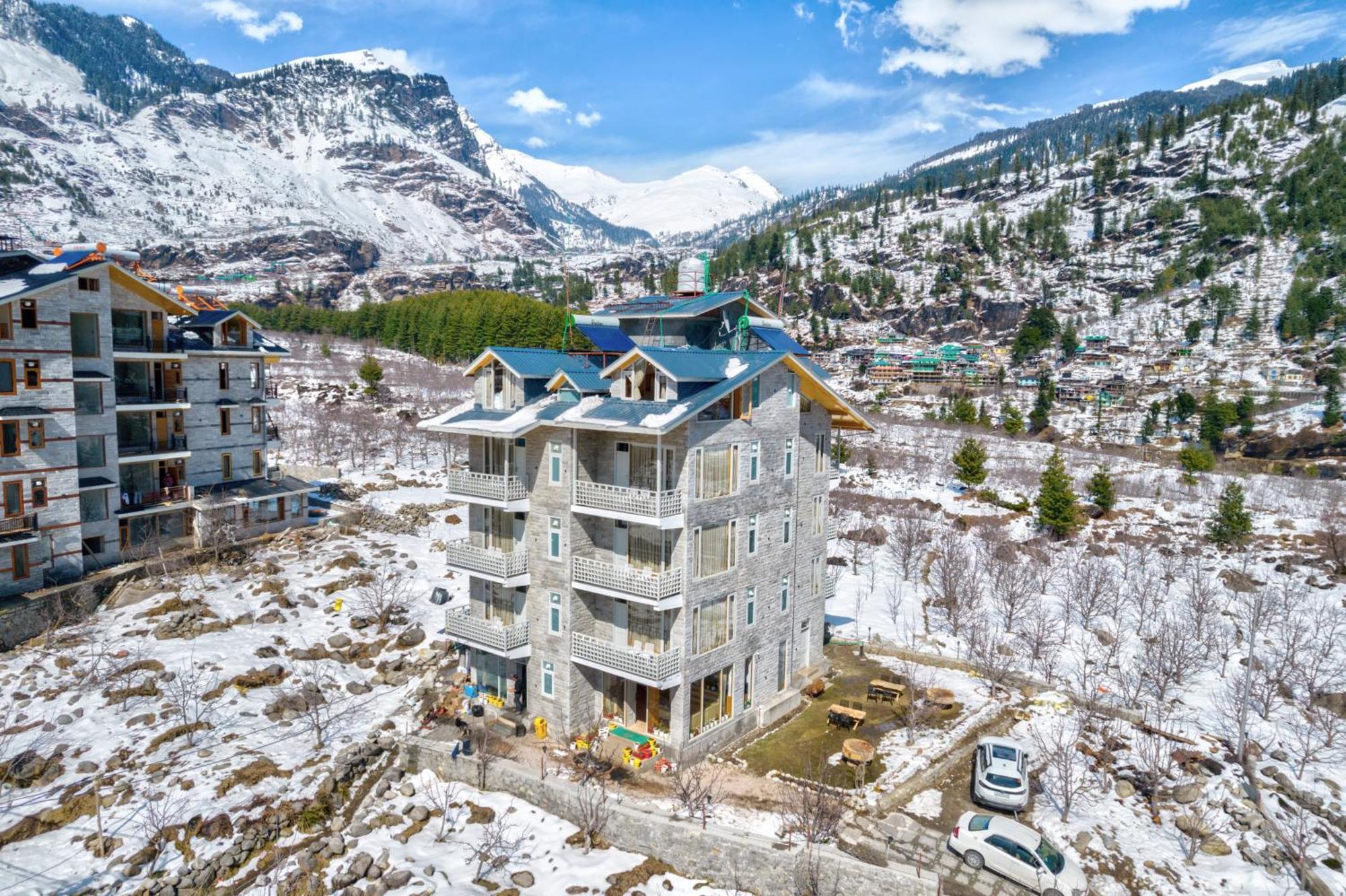 La Aero Resort Home In Snow Mountains Manali  Luaran gambar