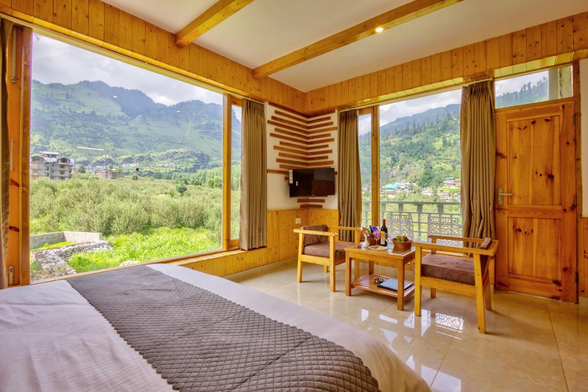 La Aero Resort Home In Snow Mountains Manali  Luaran gambar